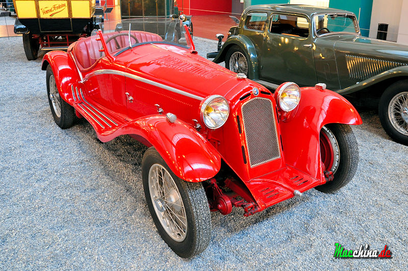 Alfa Romeo 8C2600 Spider Corto (Serie 3), Foto: Macchina.de
